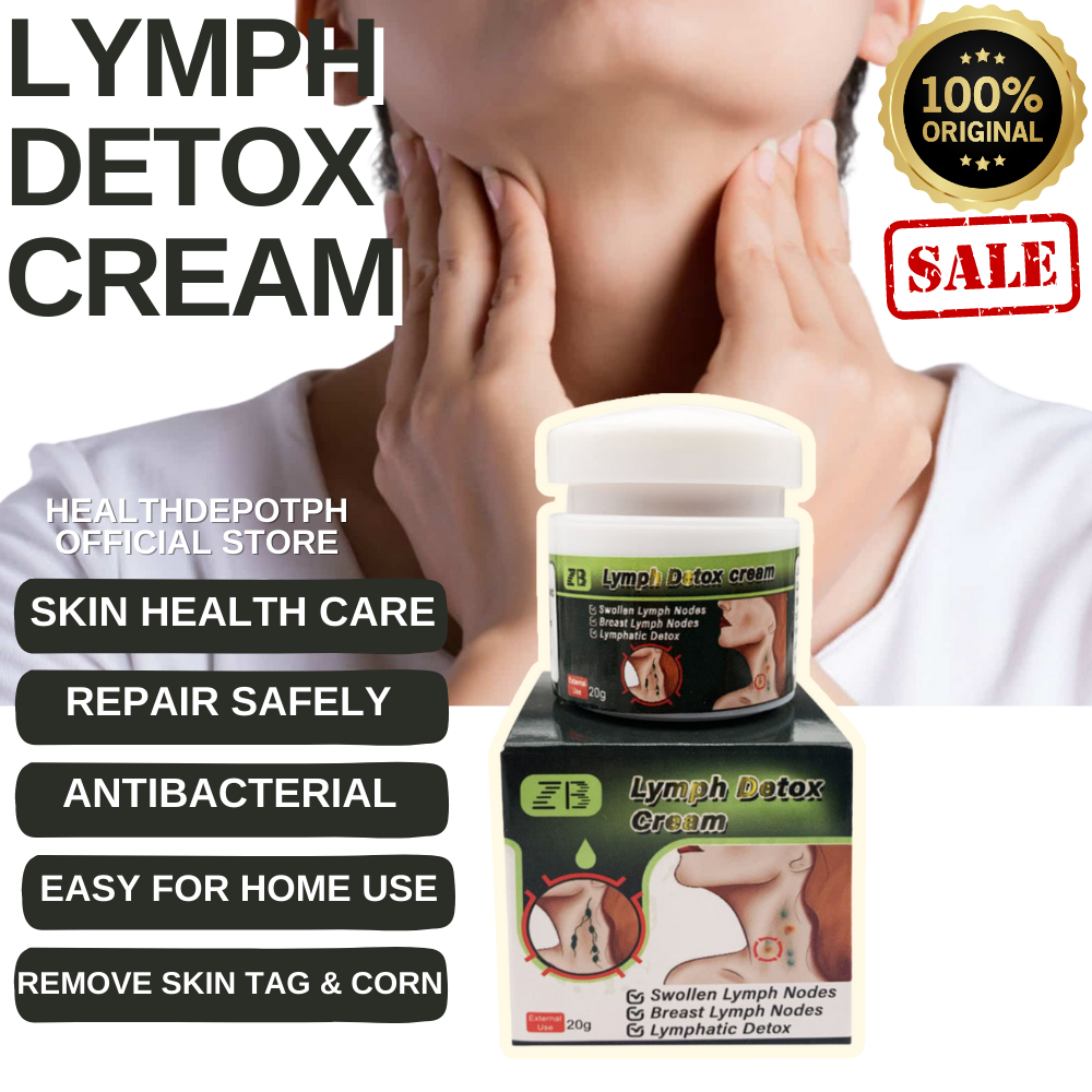 Lymph Detox Cream Swollen Lymph Nodes Breast Effective Lymph Remover Shopee Philippines 0640