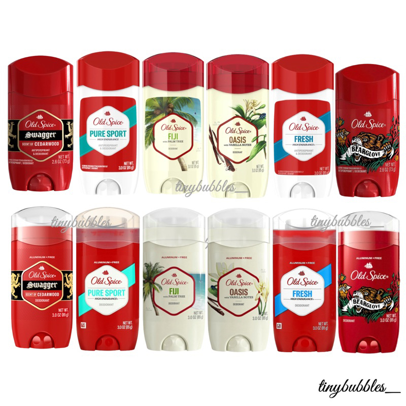Old Spice Antiperspirant & AluminumFree Deodorants Swagger Pure