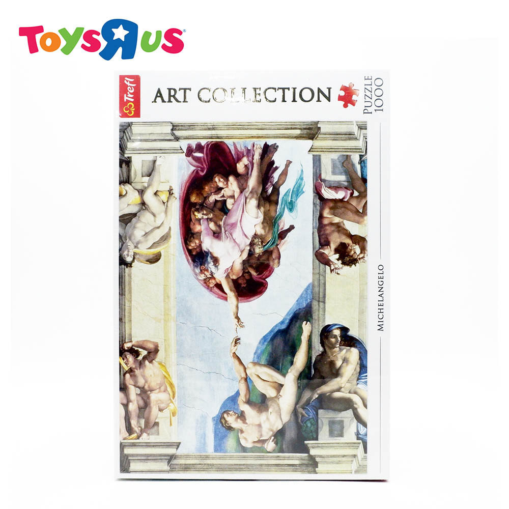 1000, Ravensburger, The Creation Of Adam - Rare Puzzles