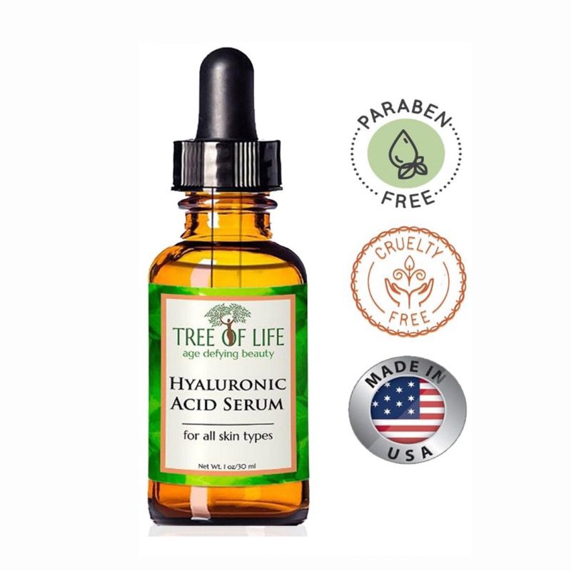 Tree of Life Hyaluronic Acid Serum for Face, 30ml | Shopee Philippines