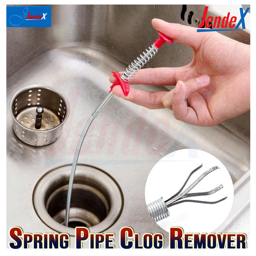 Declogger Wire I Drain Cleaner I Clog Remover I Flexible Spring Cable