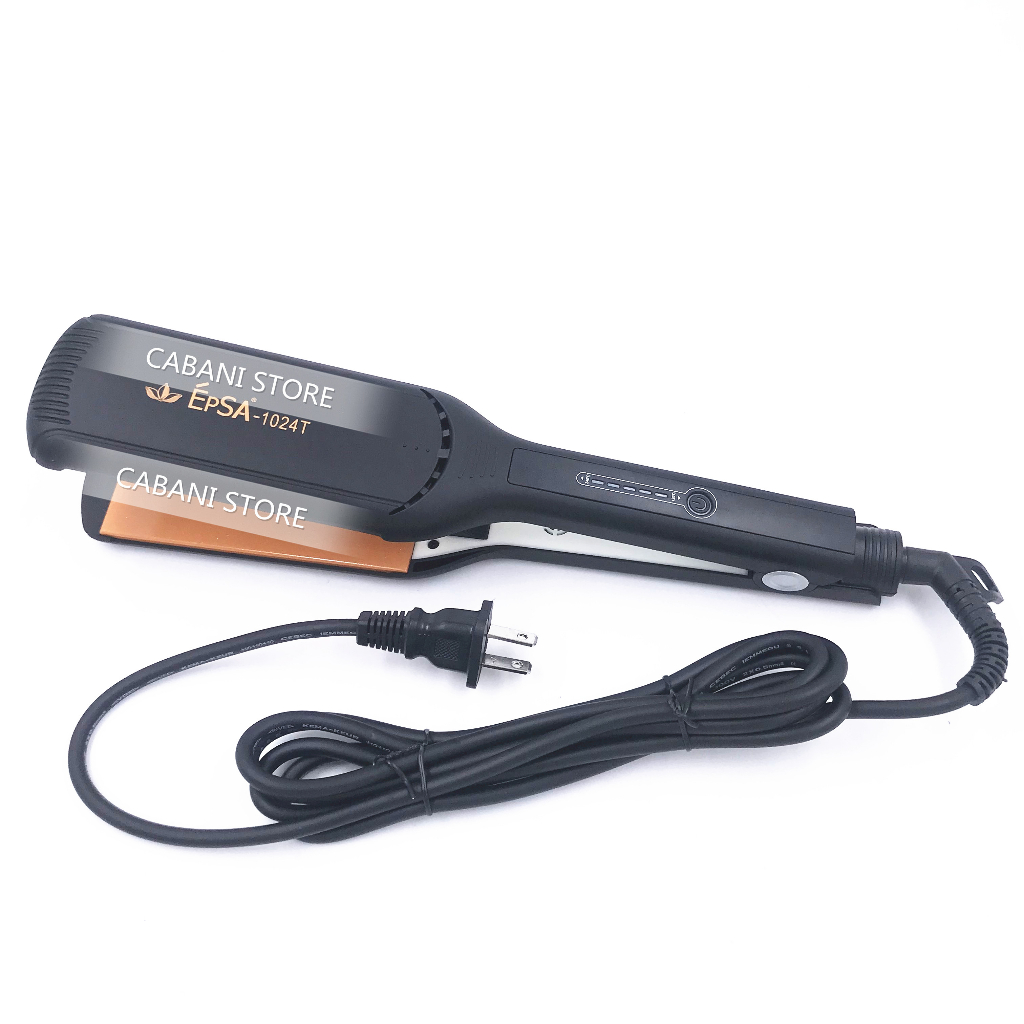 EpSA hair iron Professional Heavy Duty Hair Straightener Ceramic Iron 1024T Shopee Philippines