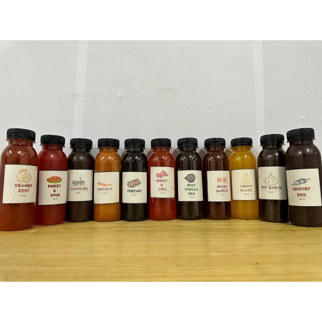 WINGS Sampler SIZE 250ML (Good for Chicken Wings) | Shopee Philippines