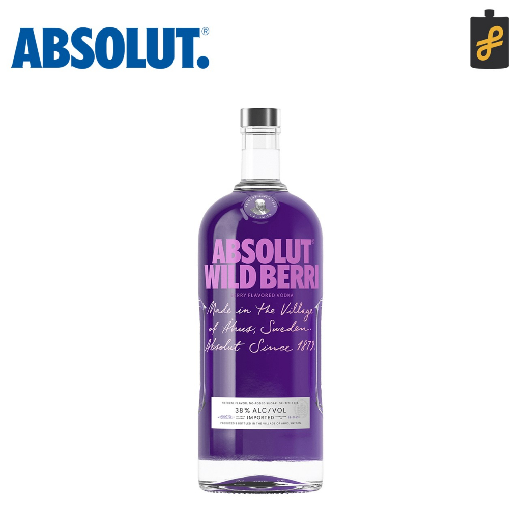 Absolut Wild Berri Vodka 1l Shopee Philippines 6226