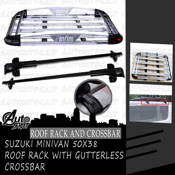 Suzuki Minivan Low Roof INFINI WITH LIGHT 50x38 Roof Rack Top Load