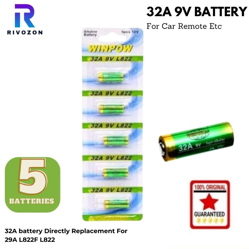 winpow 12v 23a alkaline battery replacement