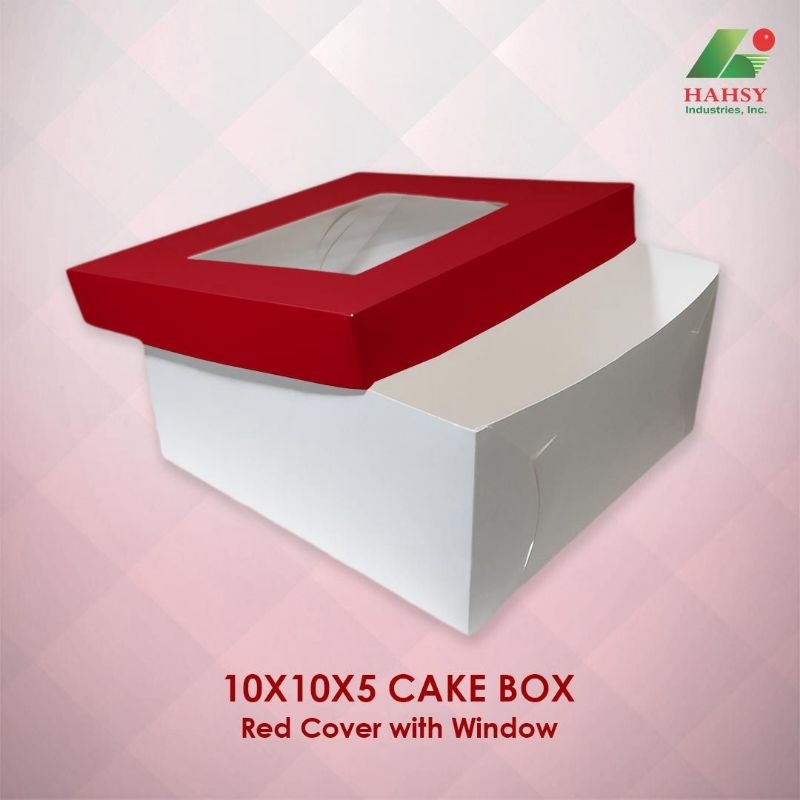 CAKEBOX 10X10X5 w/WINDOW Shopee Philippines