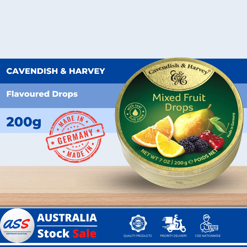 Cavendish & Harvey Mixed Fruit Drops (200g) Shopee Philippines