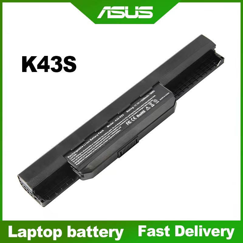 Laptop Battery for Asus K53 K43 K43S A32K53 A42K53 x54L x54c A43 A53