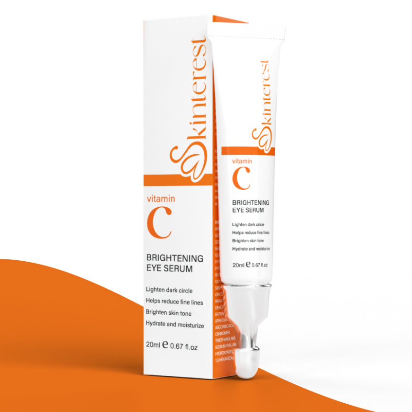 Skinterest Brightening Eye Serum with Vitamin C Brightens Dark Circle