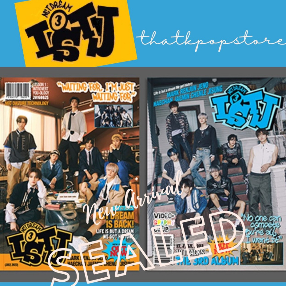[ON-HAND/SEALED] NCT DREAM The 3rd Album ISTJ Album Photobook ver ...
