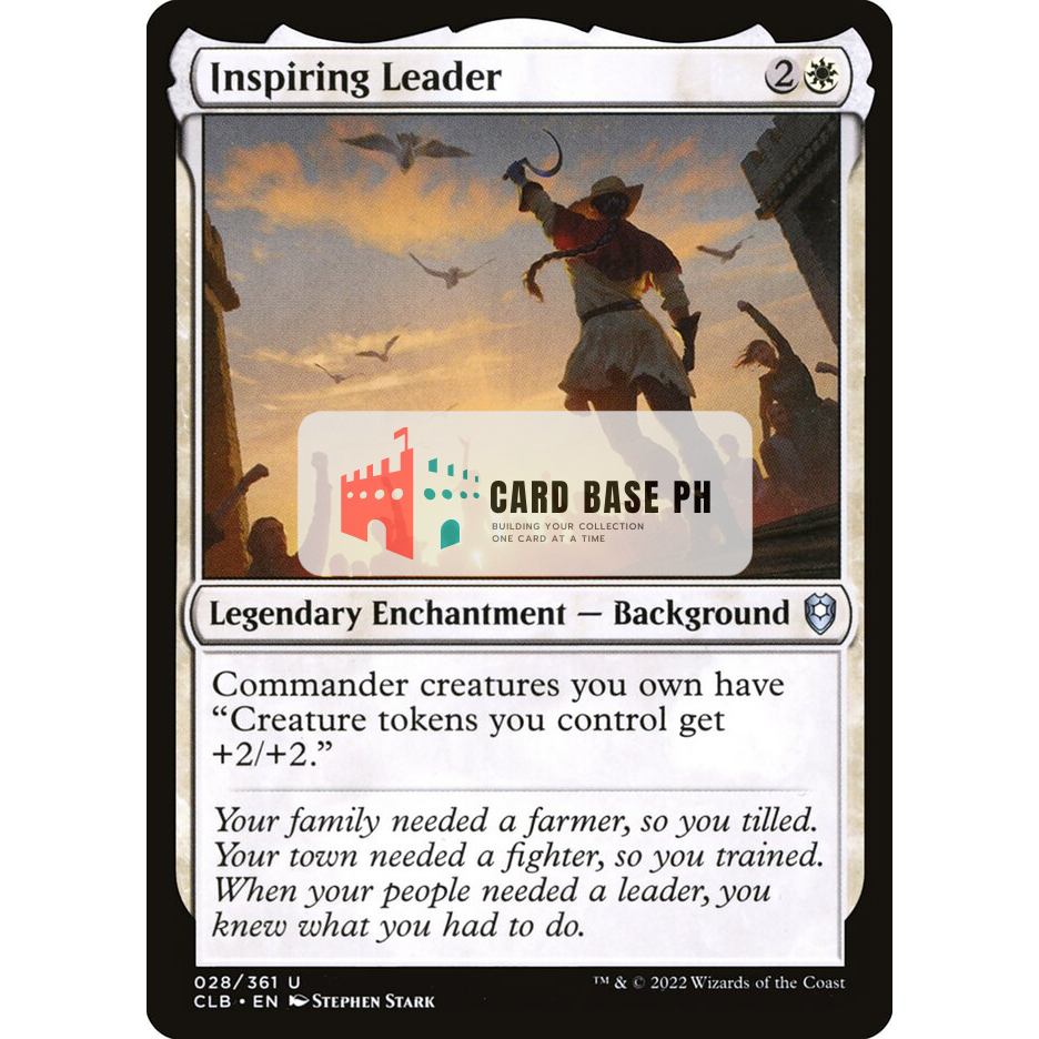Inspiring Leader - Magic the Gathering Trading Card | Shopee Philippines