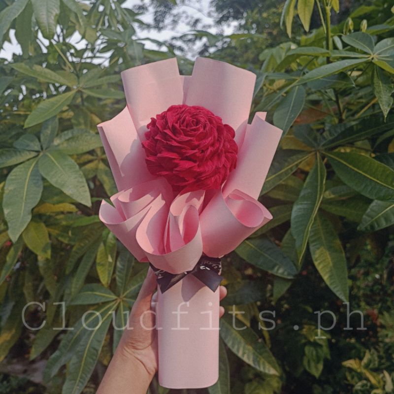 Single on sale flower bouquet