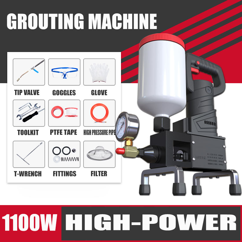 High Pressure Grouting Machine Water leakage repair equipment leakage ...
