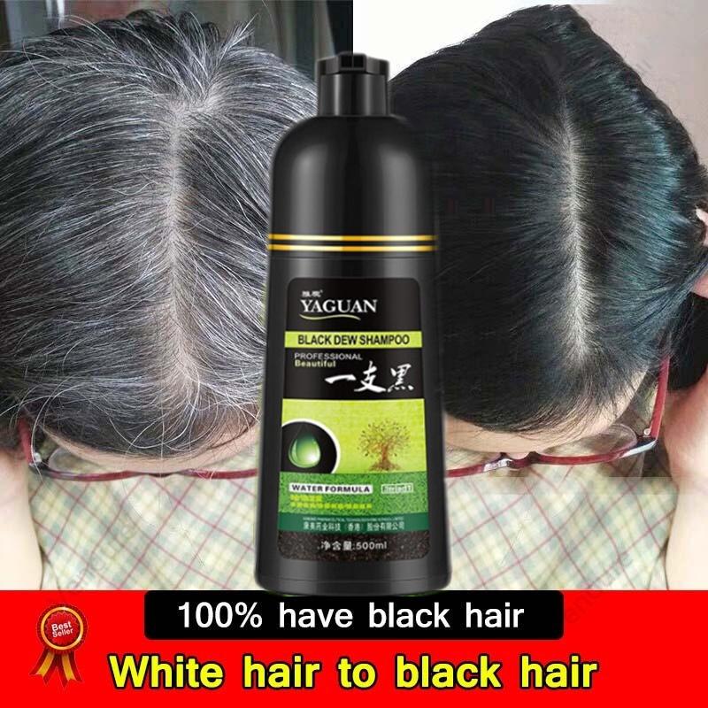 YAGUAN BLACK DEW SHAMPOO Yaguan Black Hair Shampoo Turn Your White/Gray