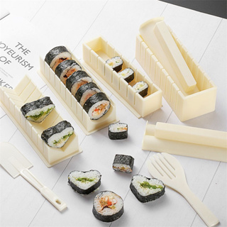 9 PCS/Set Japanese DIY Sushi Maker Set Rice Kitchen Sushi Making