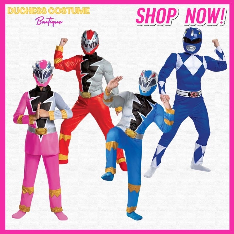Power Rangers Costume for Kids | Shopee Philippines