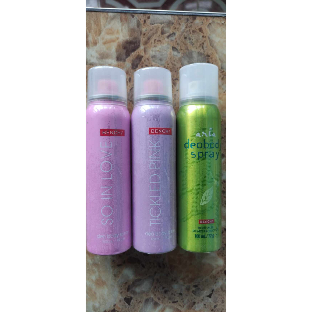 Bench Deo Body Spray 100 ML (Expiry April 2025) Shopee Philippines