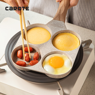 CAROTE Non Stick Small Frying Pan Egg Omelet Pan, Mini Fry