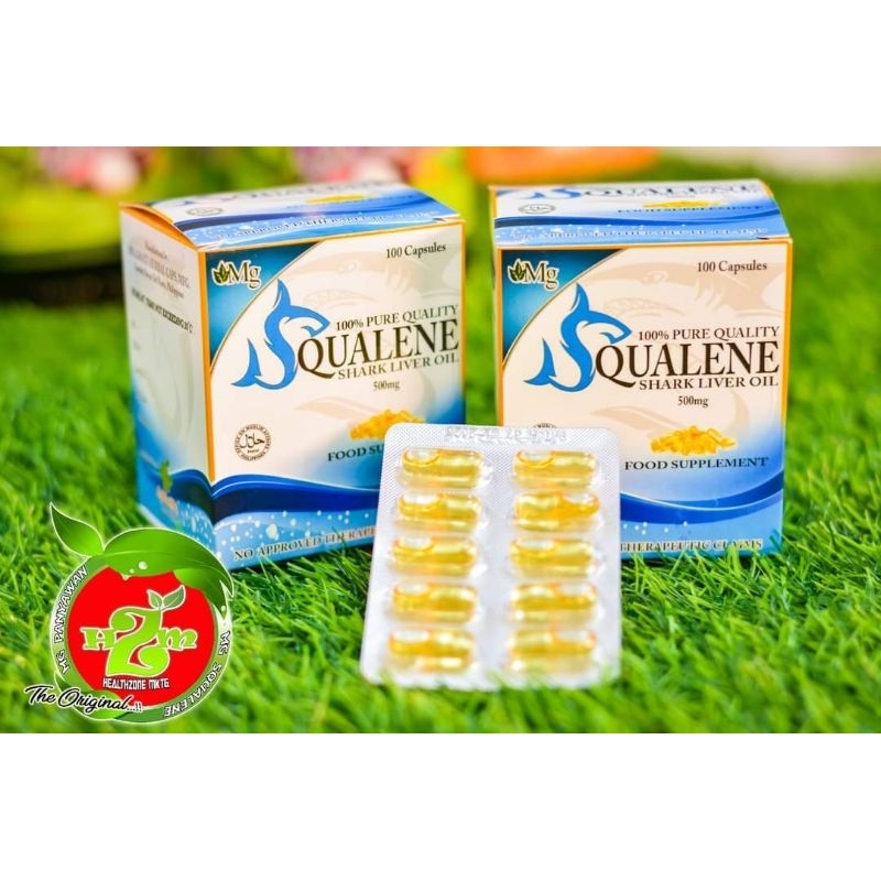 MG Squalene Shark Liver Oil Capsules (1box) Shopee Philippines
