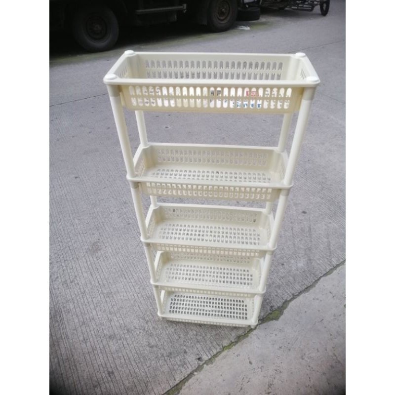 slim wagon rack with wheels 4 layer multi purpose rack (for other ...