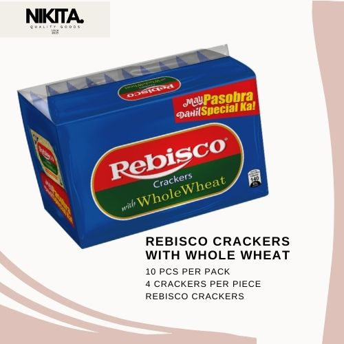 [NIKITA.] REBISCO CRACKERS WHOLE WHEAT Shopee Philippines