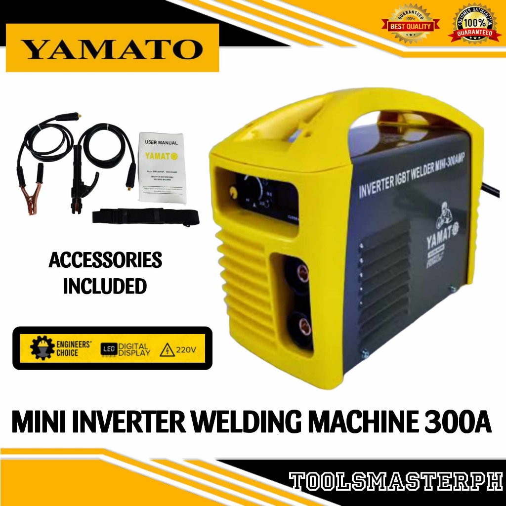 Yamato 300a Digital Inverter Igbt Welding Machine Mini 300amp Shopee Philippines 