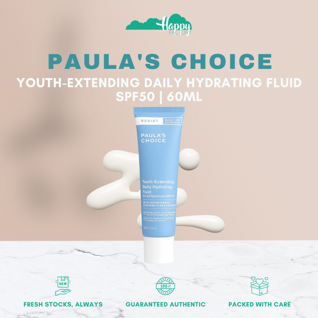 PAULA'S CHOICE YouthExtending Daily Hydrating Fluid Sunscreen SPF50