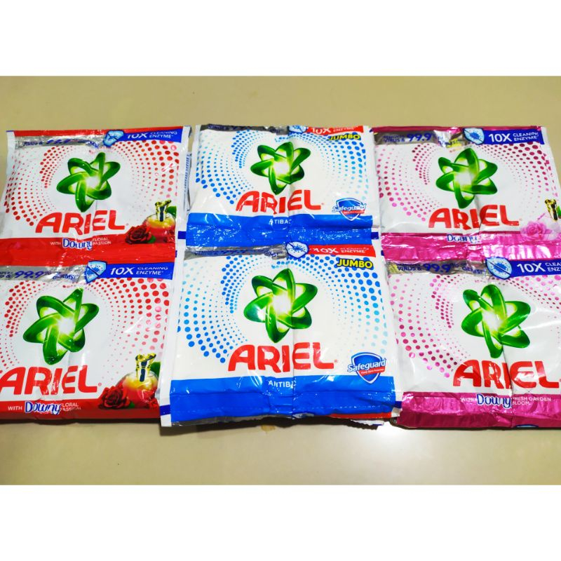 ARIEL Detergent Powder Twin Sachet x 6s Shopee Philippines