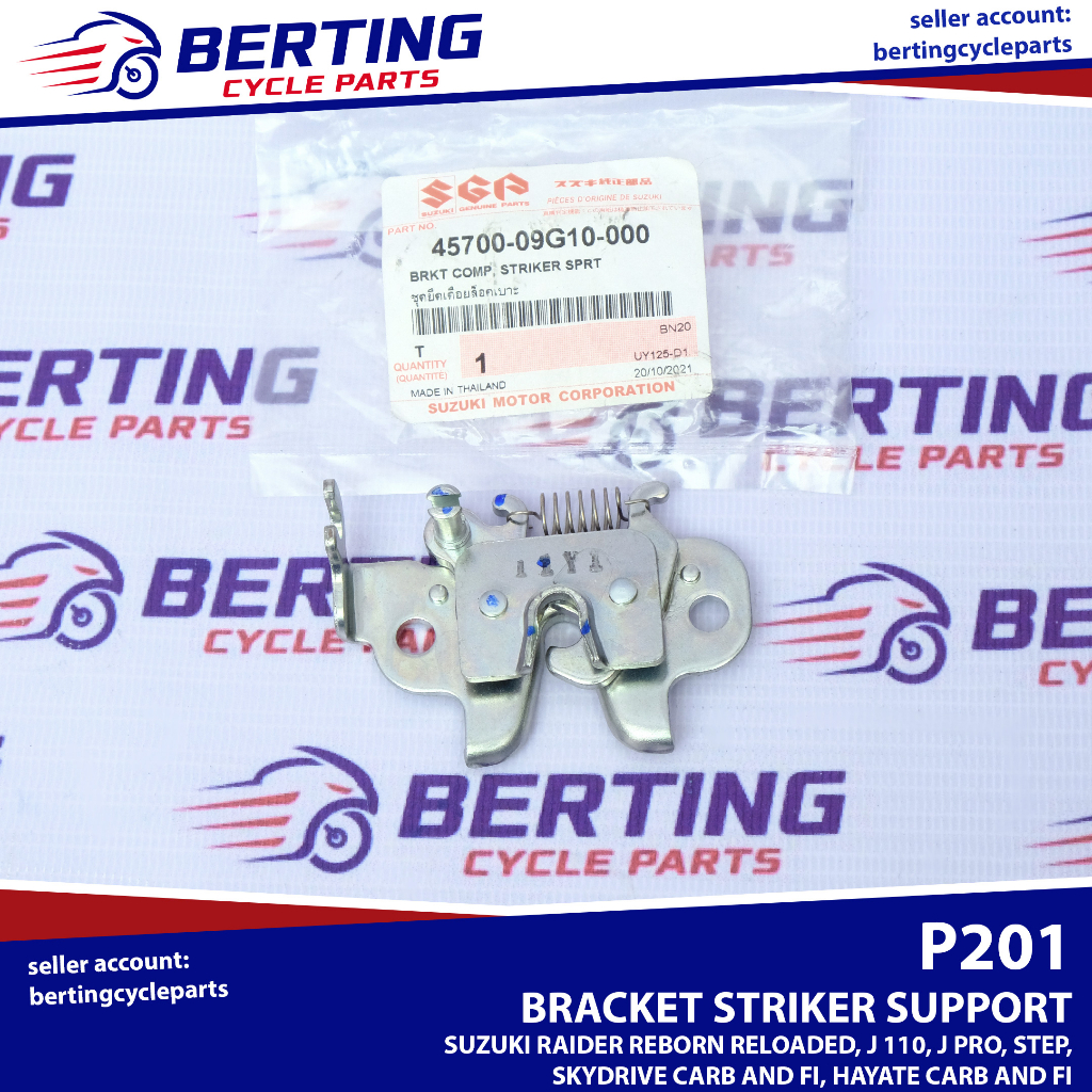 SGP BRACKET STRIKER SUPPORT Suzuki Raider 150 Carb J 110 Skydrive ...