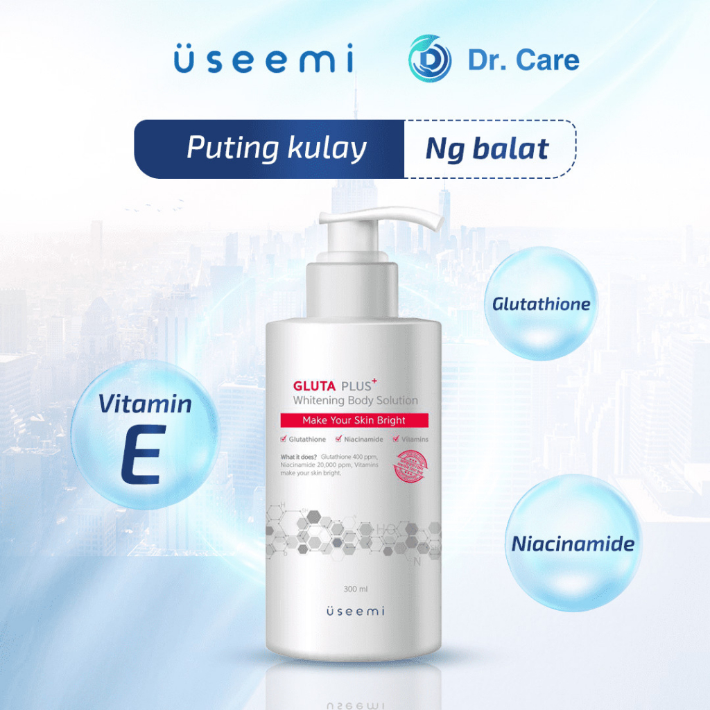 Korea Useemi Gluta Plus+ Whitening Body Lotion Solution with