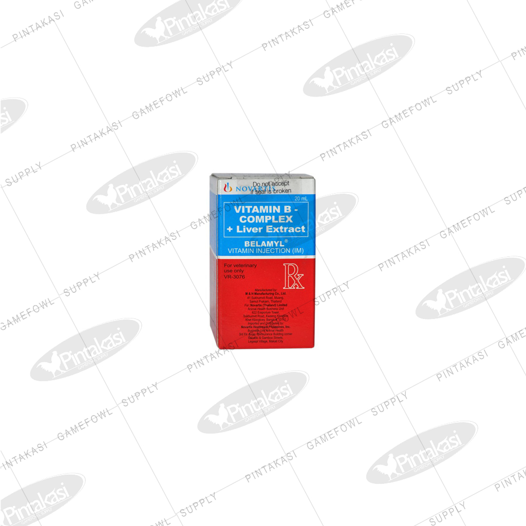 Elanco Belamyl 20ml Vitamin B Complex + Liver Extract for Gamefowl