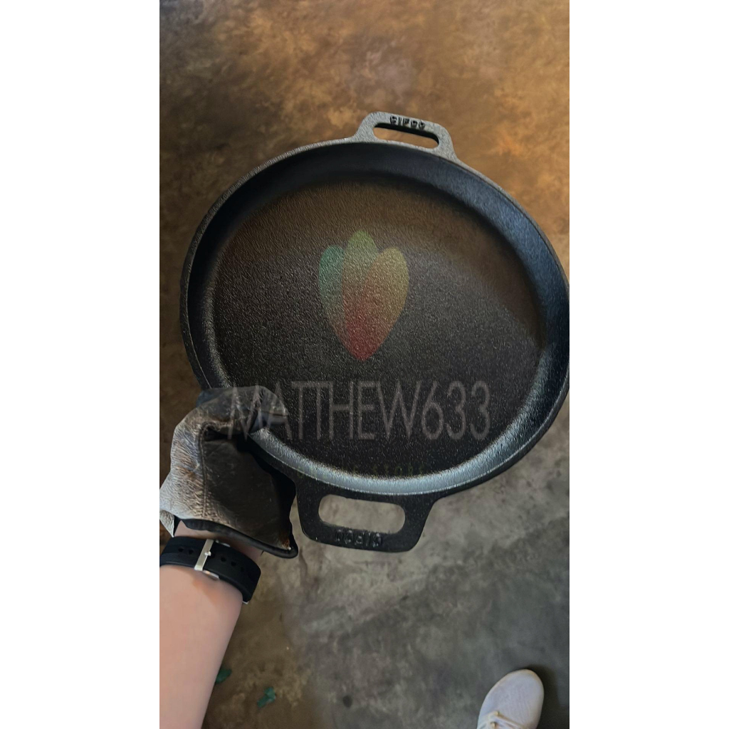 Cast Iron Kitchen Ware Paella Pan Shopee Philippines