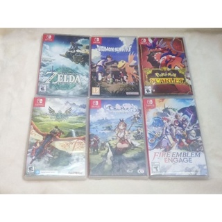 Authentic Nintendo Switch Games 