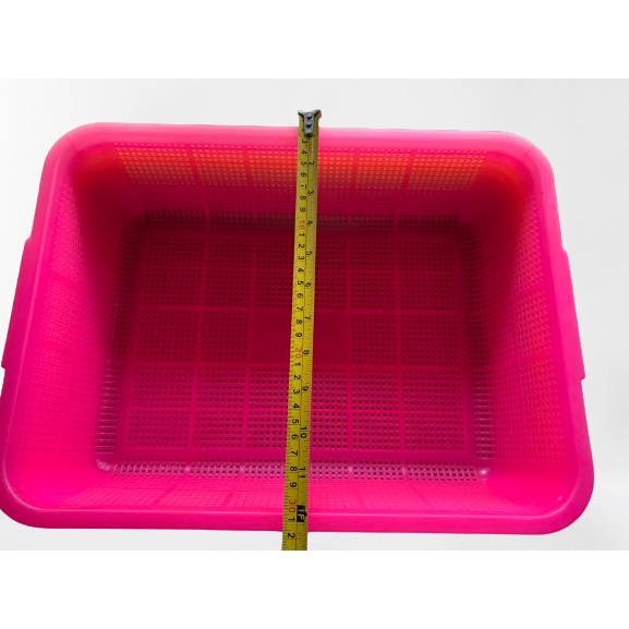 New Multi purpose Rectangular Plastic Basket Tray Storage Tray