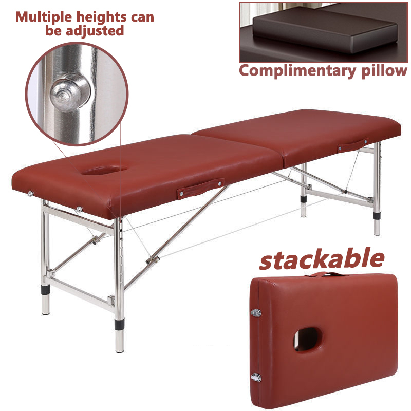 Folding beauty bed massage bed acupuncture bed massage bed spa bed