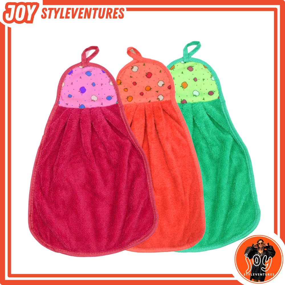 JOY Kitchen Ref Microfiber Hand Towel Soft Absorbent Cleaning Cloth