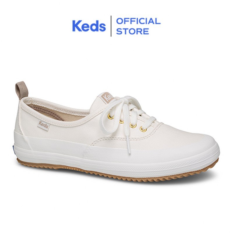 Keds Scout Trek Splash Canvas Wax Women s Sneakers White WF58956 Shopee Philippines