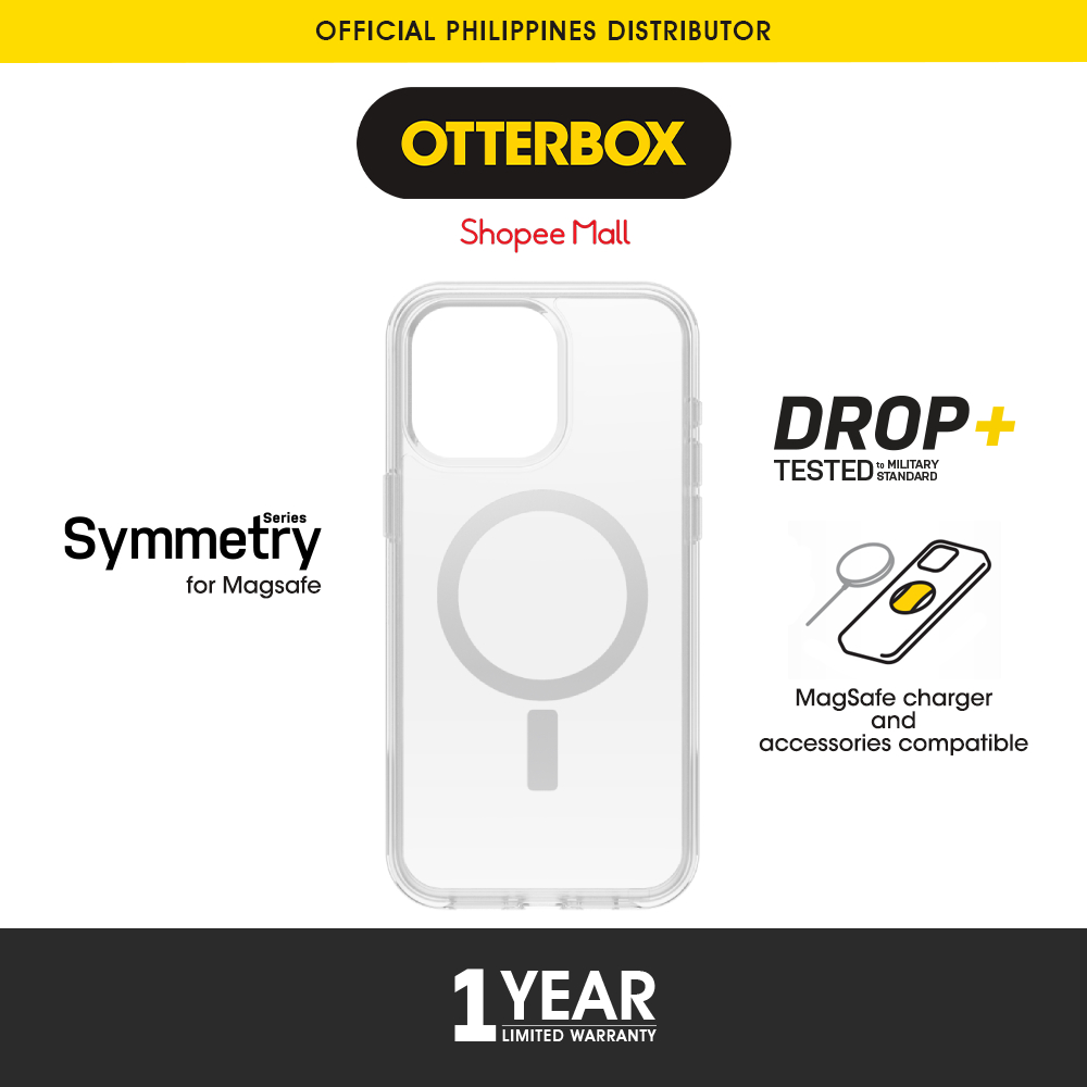 otterbox symmetry case with magsafe iphone 15 pro max clear