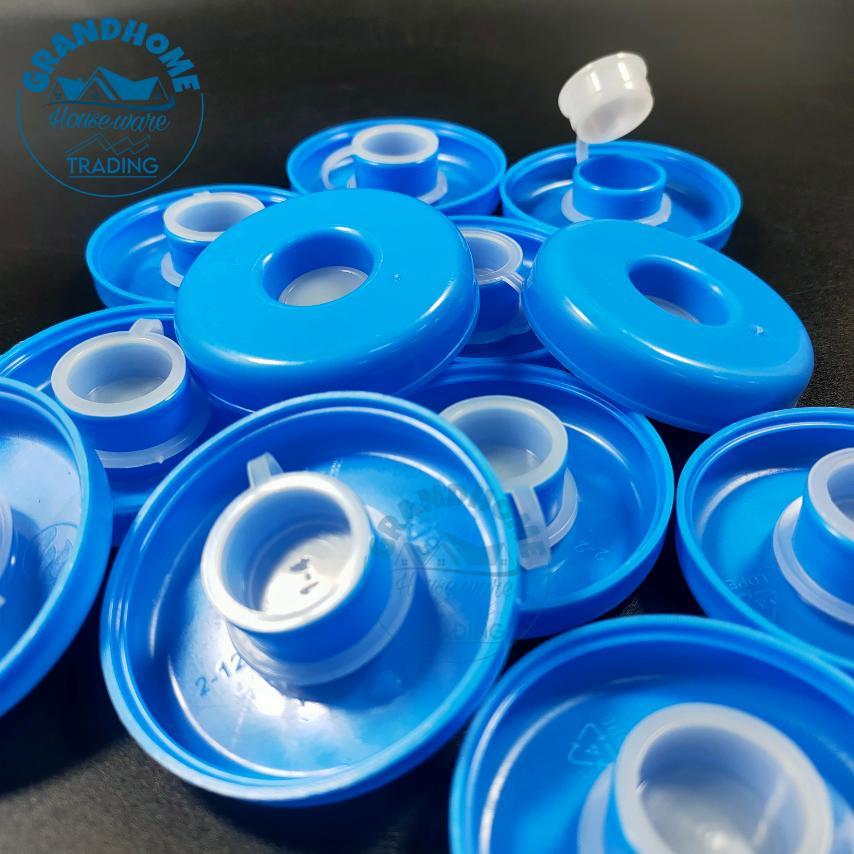 ROUND CAP FOR 5 GALLON ROUND WATER CONTAINER NON SPILL HALF CAP COVER ...