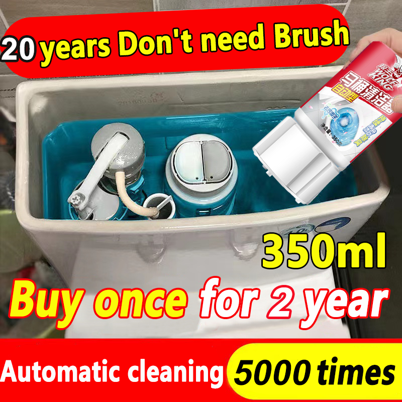 【Up To 2 Years of Use】Automatic Toilet Bowl Cleaner 350ml Auto ...