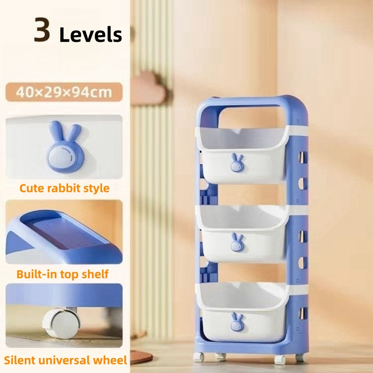 ⭐Hot Sale⭐ Baby Organizer Storage Toy Cabinet Organizer Stuff Toy Organizer  Toy Rack Storage