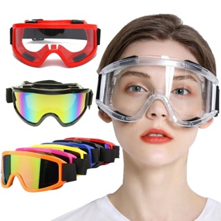 Motorcycle Removable Mask Bicycle Ski Goggles Anti-fog Windproof Sandproof  Men's Riding Goggles