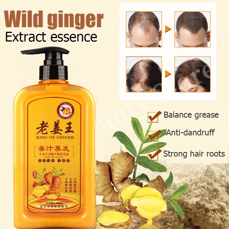 Original Ginger Hair Shampoo Conditoner Anti Hair Loss Nourish Hair