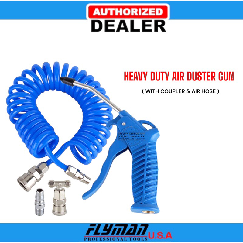Flyman Tools Usa ( Air Duster Gun With Air Hose ) Shopee Philippines