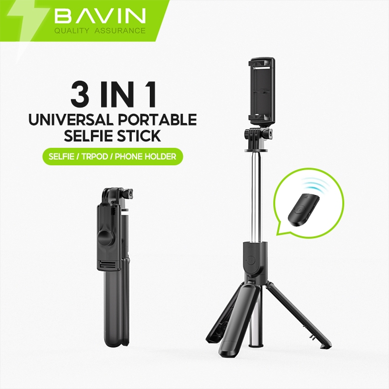 BAVIN P09 Portable Selfie Stick Monopod Tripod Stand W Bluetooth   Ph 11134207 7r98x Lm9r7a8stcpb33