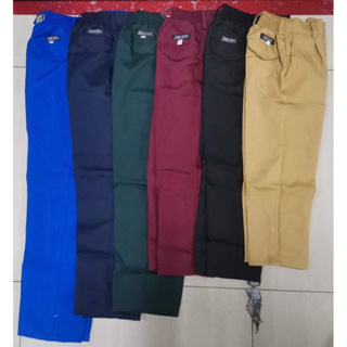 A+ Schoolwear Boys Kids/Teens Elastic Back School Uniform Pants KHAKI (size  4 to 2XL)