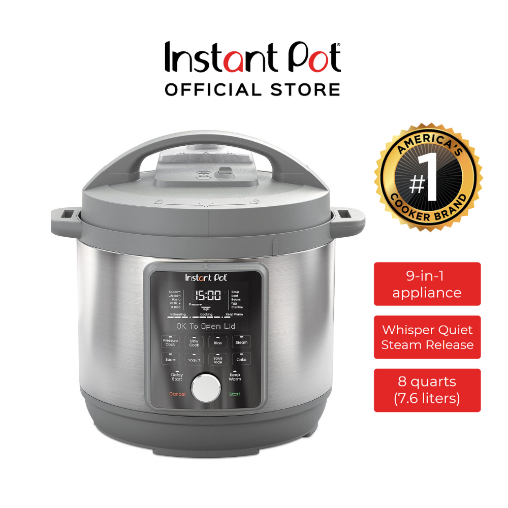 Instant Pot Duo Plus 9in1 (8 Quarts/7.5 Liters) Shopee Philippines