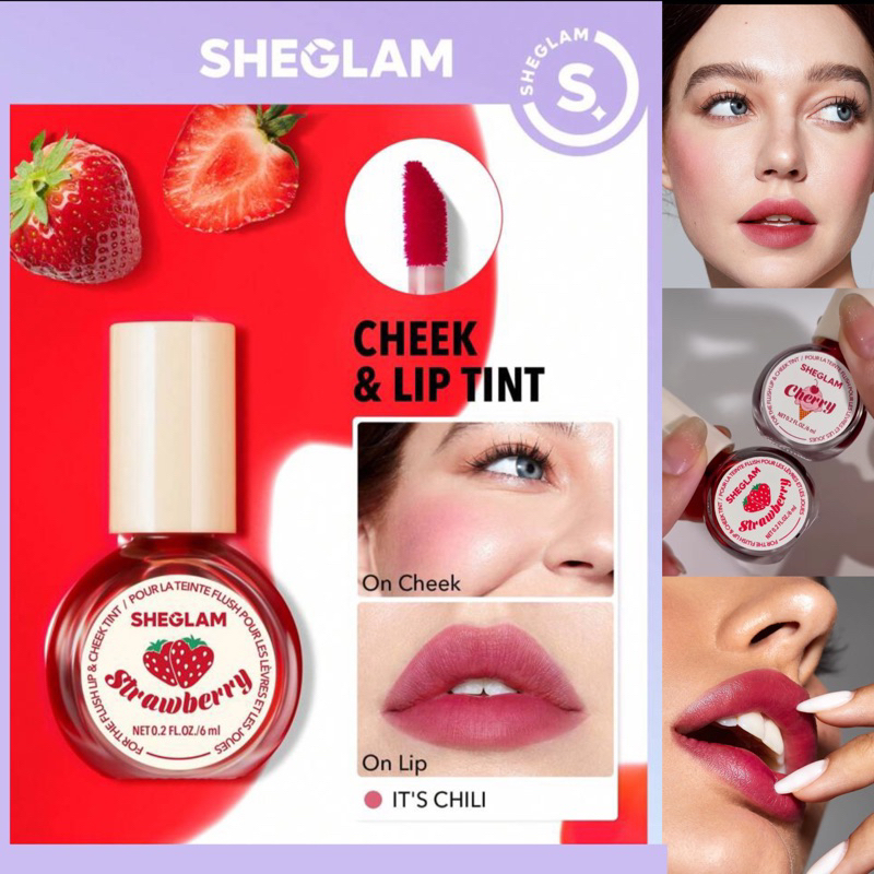 SHEGLAM For Flush Lip & Cheek Tint (Dupe for Shopee Philippines