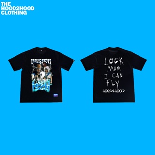 Travis Scott Look Mom I Can Fly Festival Tee Black